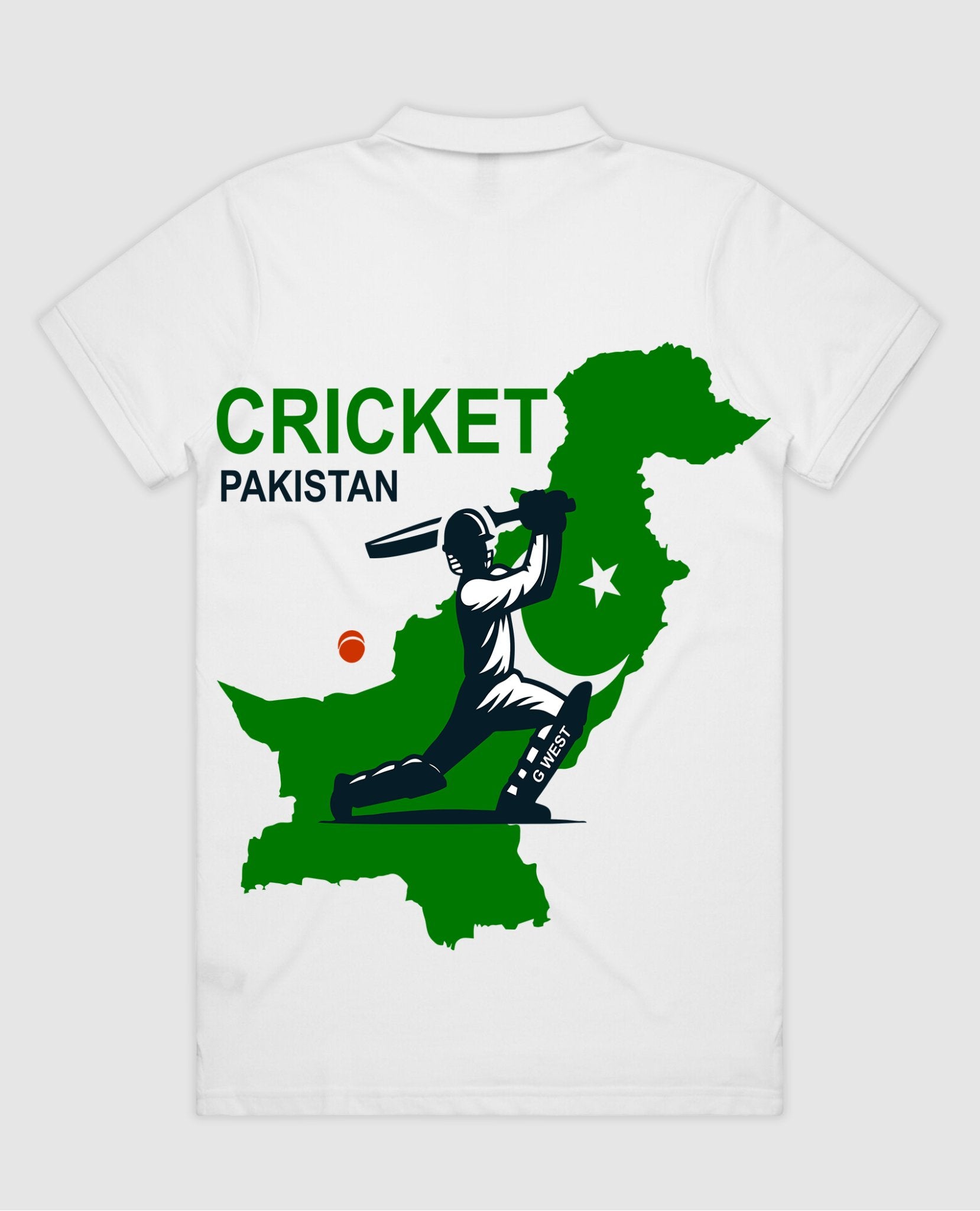 G West Cricket Pakistan Polo T-Shirt : GWPTL2407 - 2 COLORS - G West