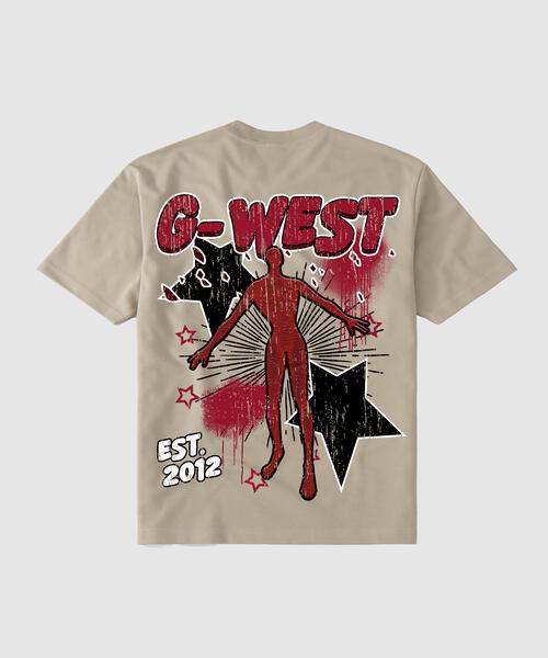 G West Dazzling Dynamo T shirt - GWGTL9020 - 1 COLORS - G West