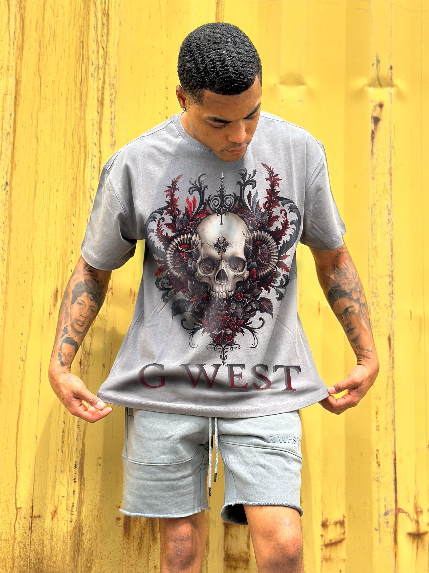 G WEST DEAD DEVIL TEE - G West