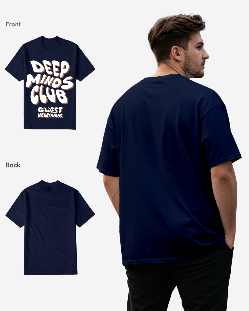 G West Deep Mind Club Distress graphic tee Big and Tall - G West