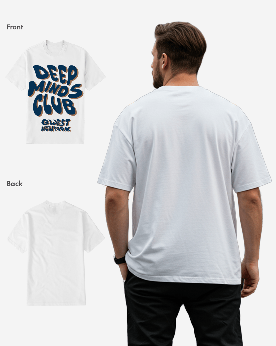 G West Deep Mind Club Distress graphic tee Big and Tall - G West