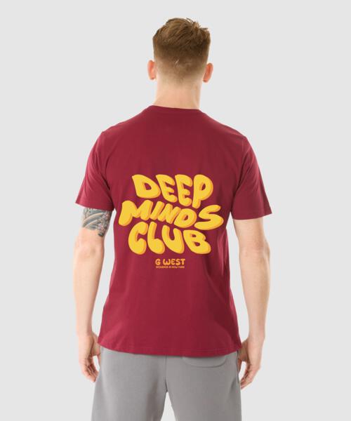 G WEST DEEP MINDS CLUB T SHIRT - 3 COLORS - G West