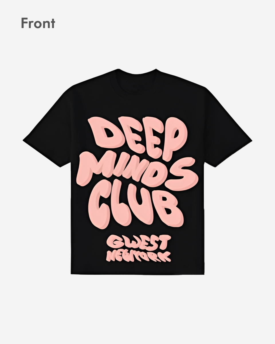 G WEST DEEP MINDS CLUB TEE Big and Tall - G West