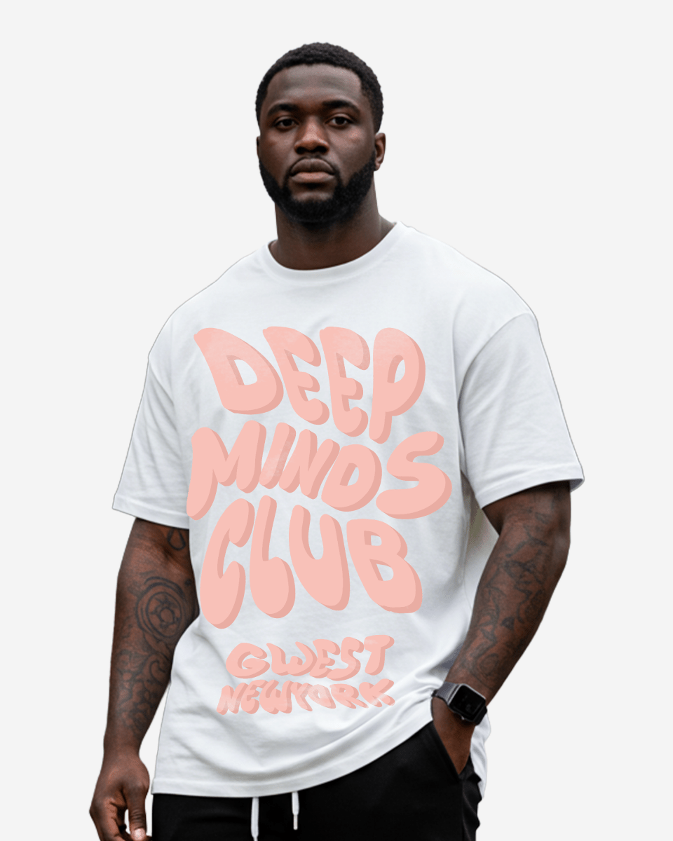 G WEST DEEP MINDS CLUB TEE Big and Tall - G West