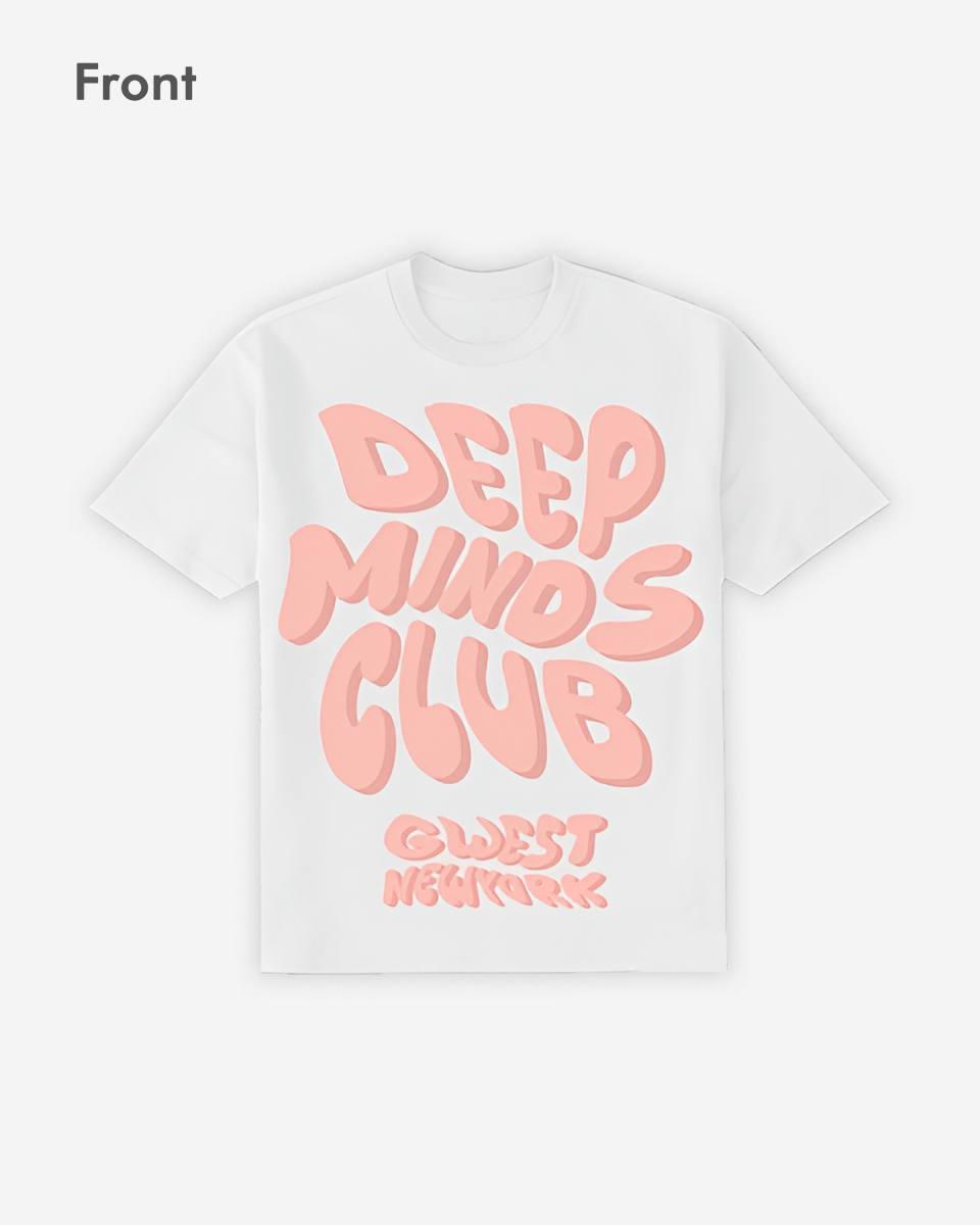 G WEST DEEP MINDS CLUB TEE Big and Tall - G West