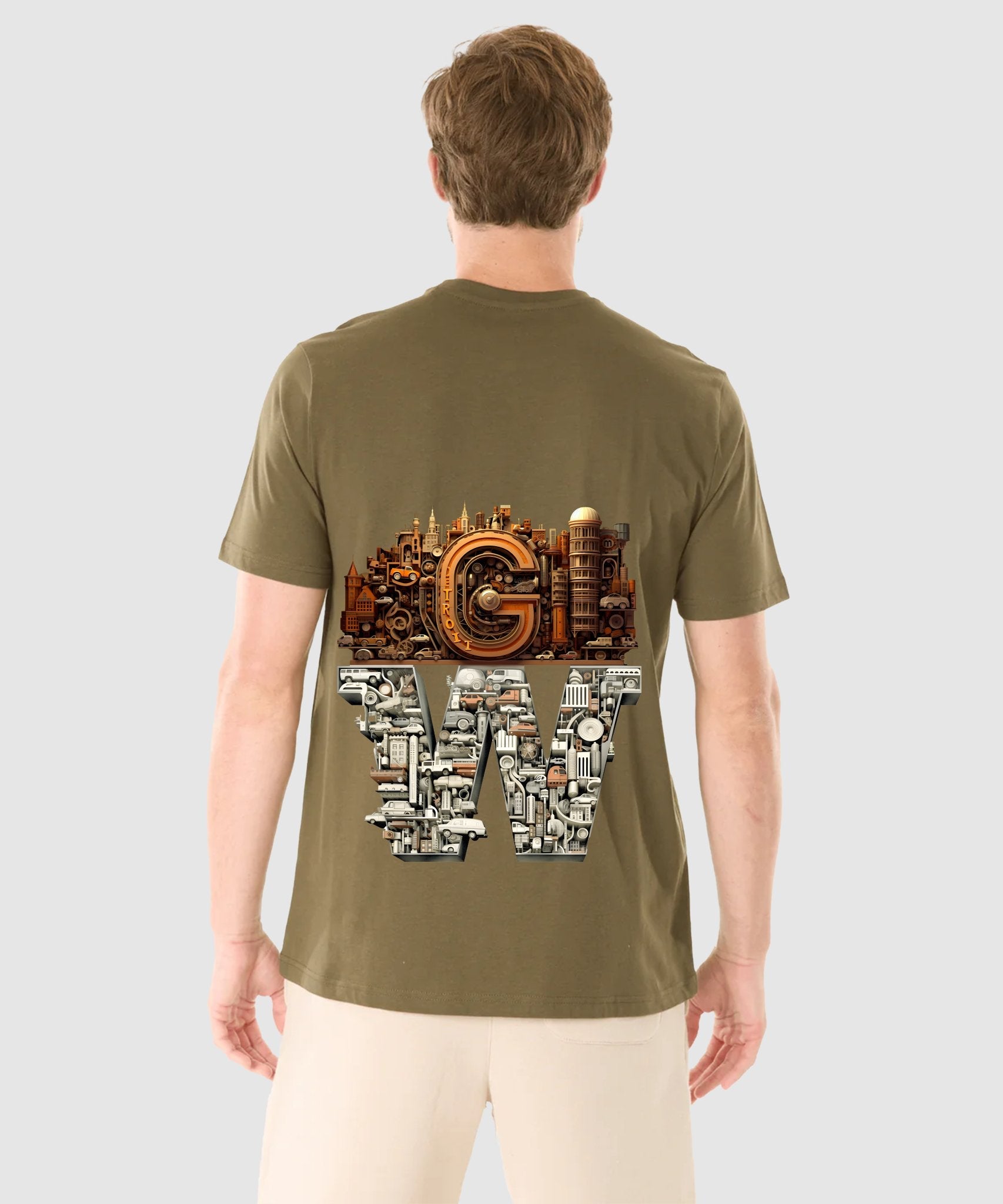 G WEST DETROIT MOTORCITY T-SHIRT - 12 COLORS - G West