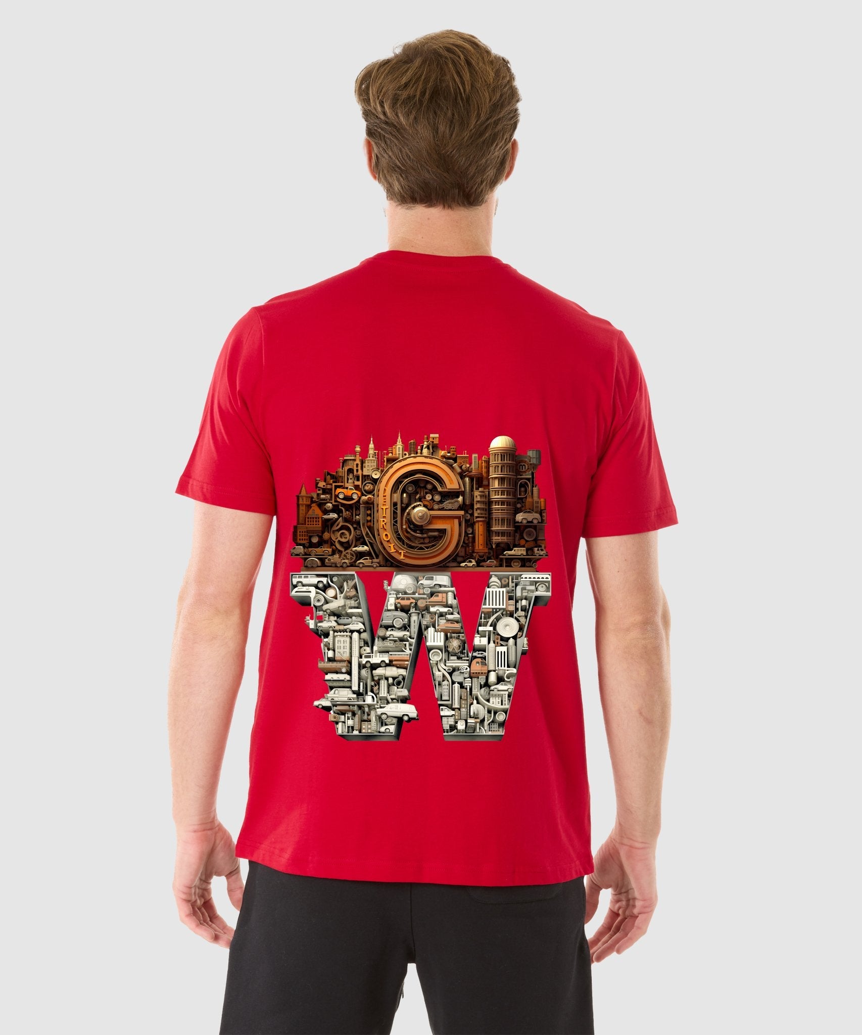 G WEST DETROIT MOTORCITY T-SHIRT - 12 COLORS - G West