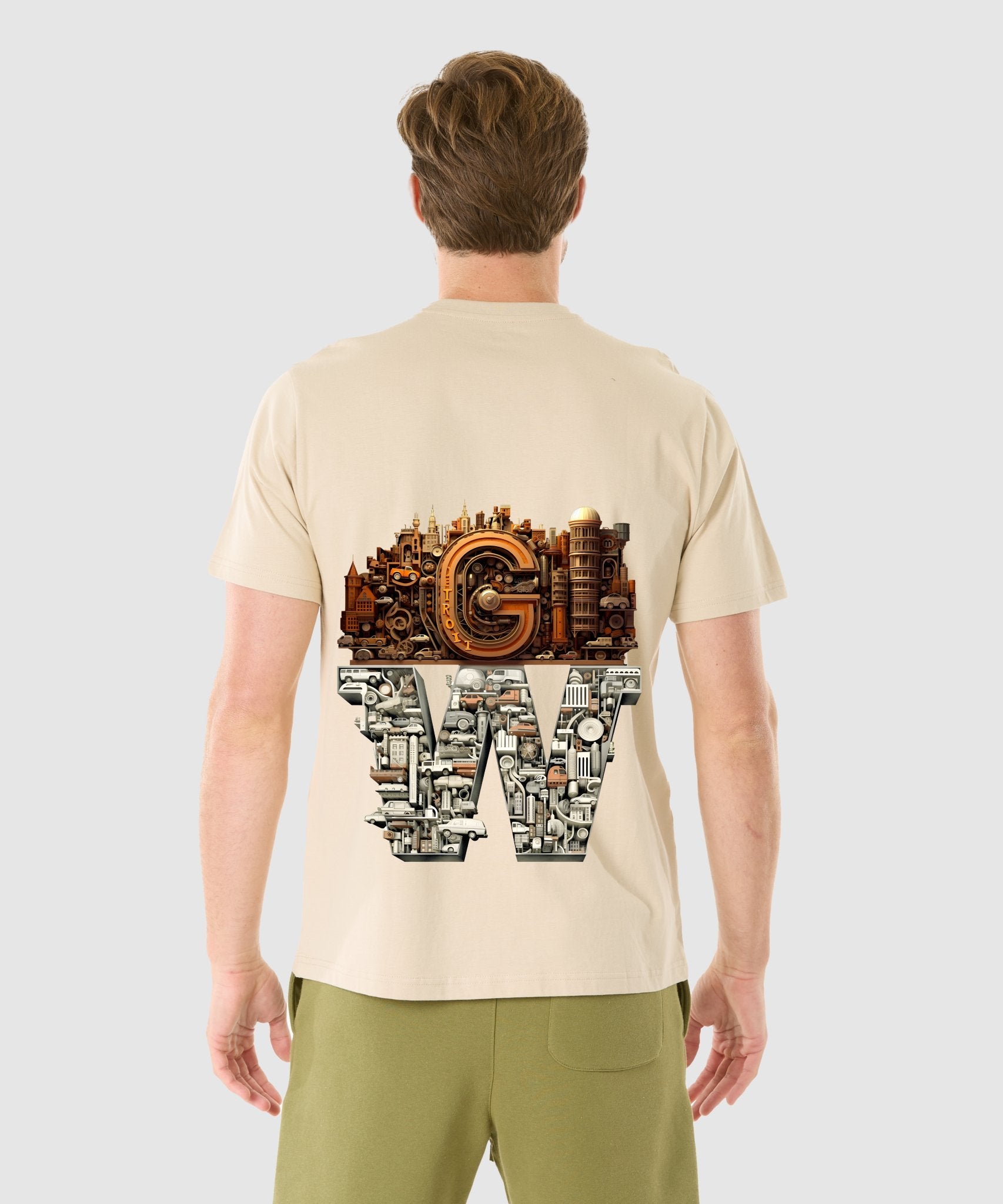 G WEST DETROIT MOTORCITY T-SHIRT - 12 COLORS - G West