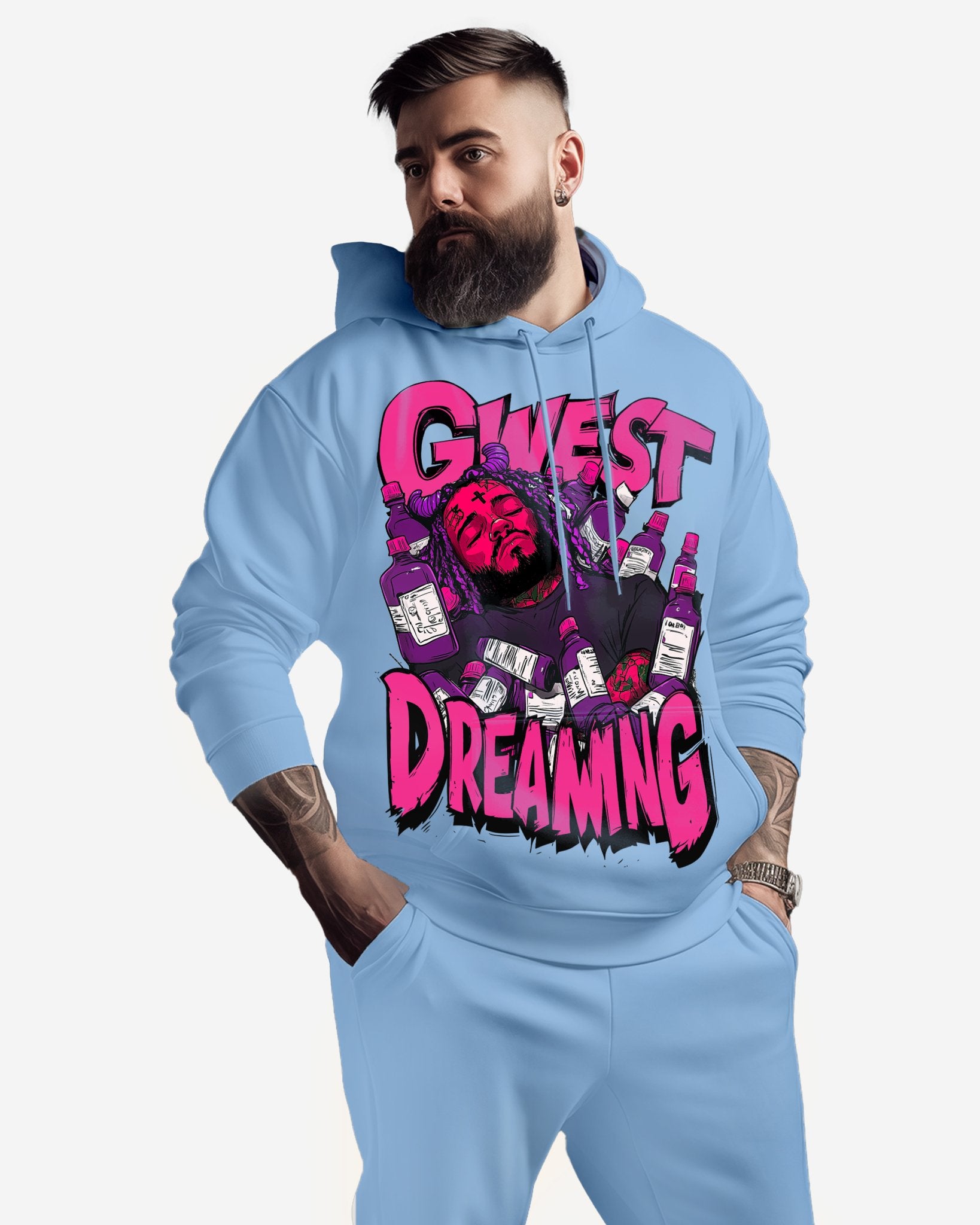 G WEST DREAMING OVERSIZE HOODIE - G West