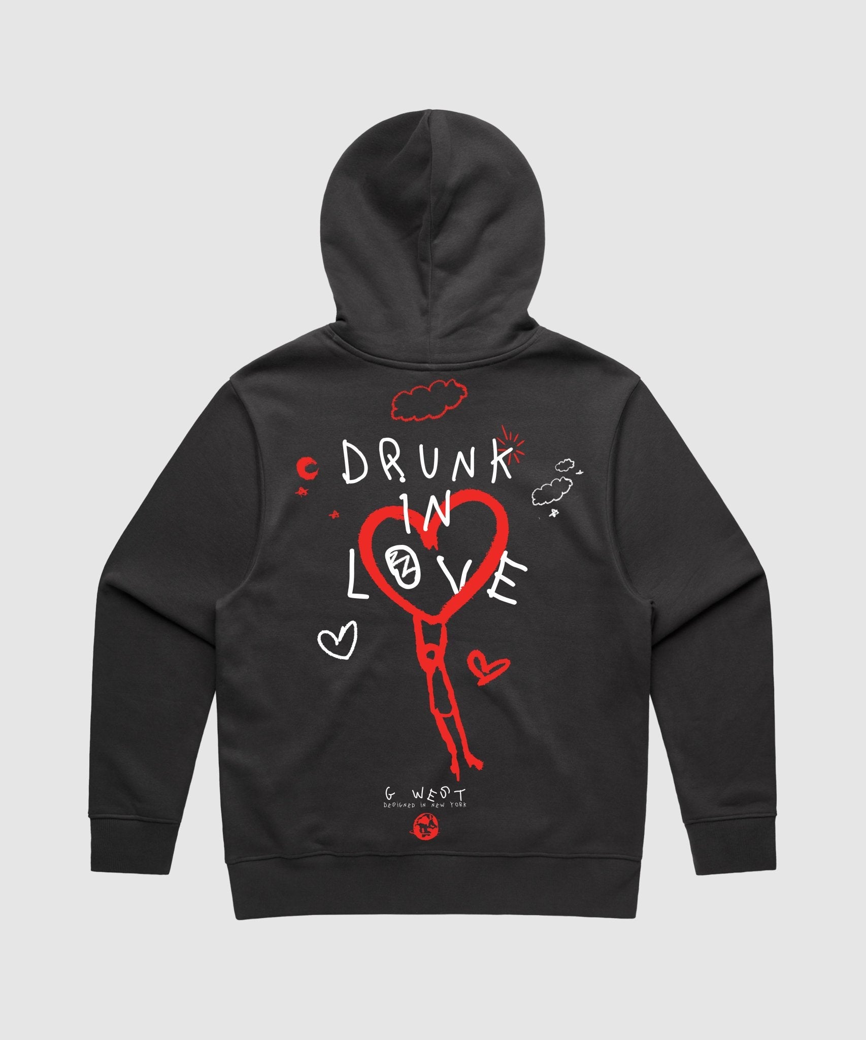 G WEST DRUNK IN LOVE HEAVY PREMIUM HOODIE - 6 COLORS - G West