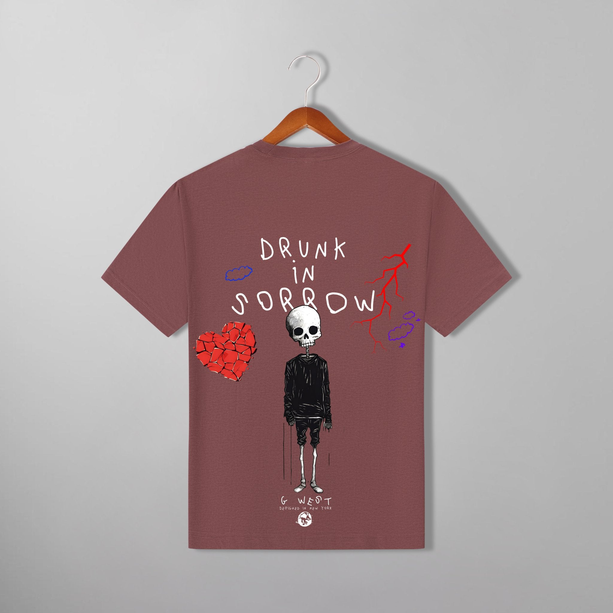 G WEST DRUNK IN SORROW TEE - G West