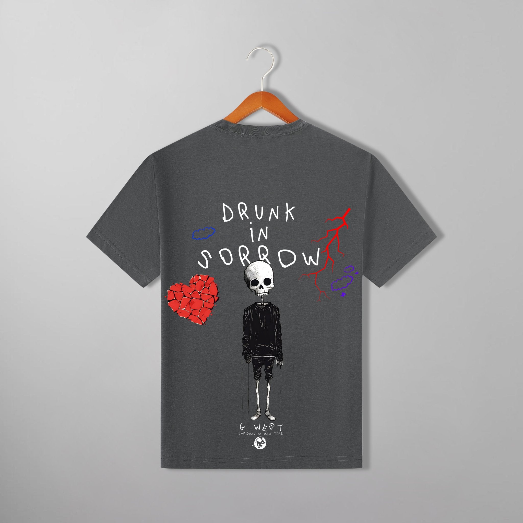 G WEST DRUNK IN SORROW TEE - G West