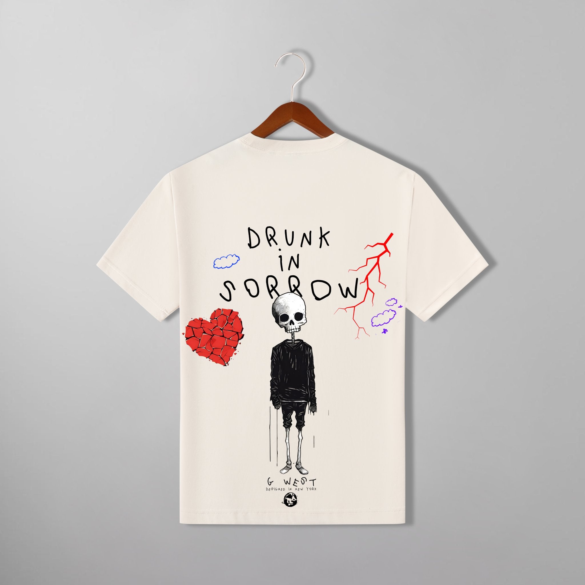 G WEST DRUNK IN SORROW TEE - G West