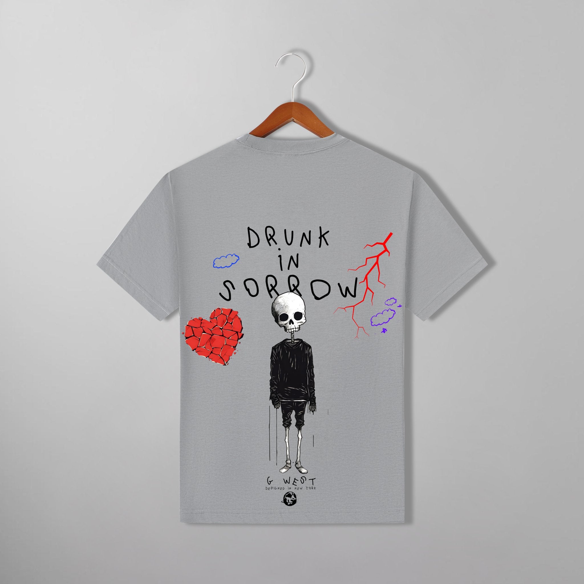 G WEST DRUNK IN SORROW TEE - G West