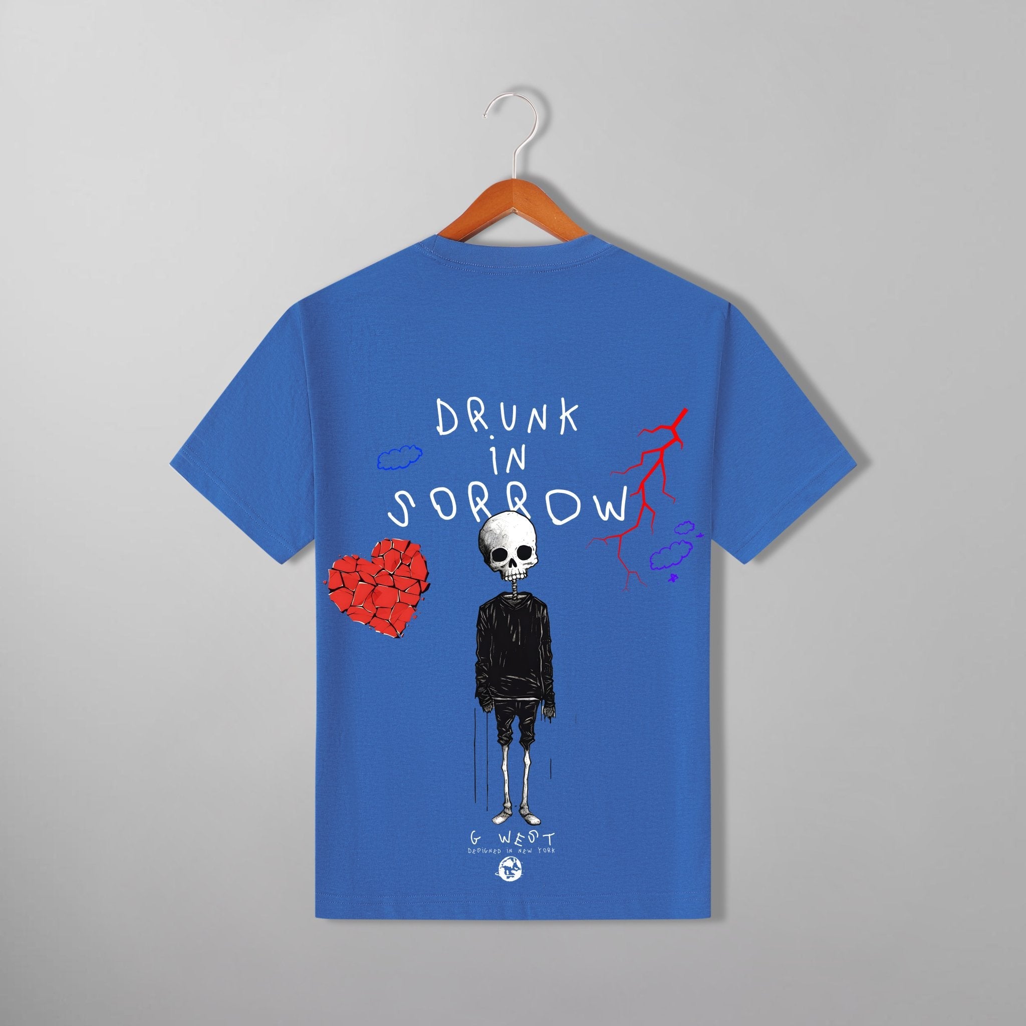 G WEST DRUNK IN SORROW TEE - G West