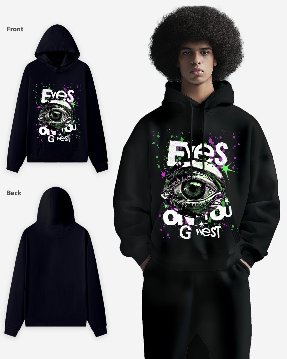 G WEST Eyes On You Oversize Hoodie - G West