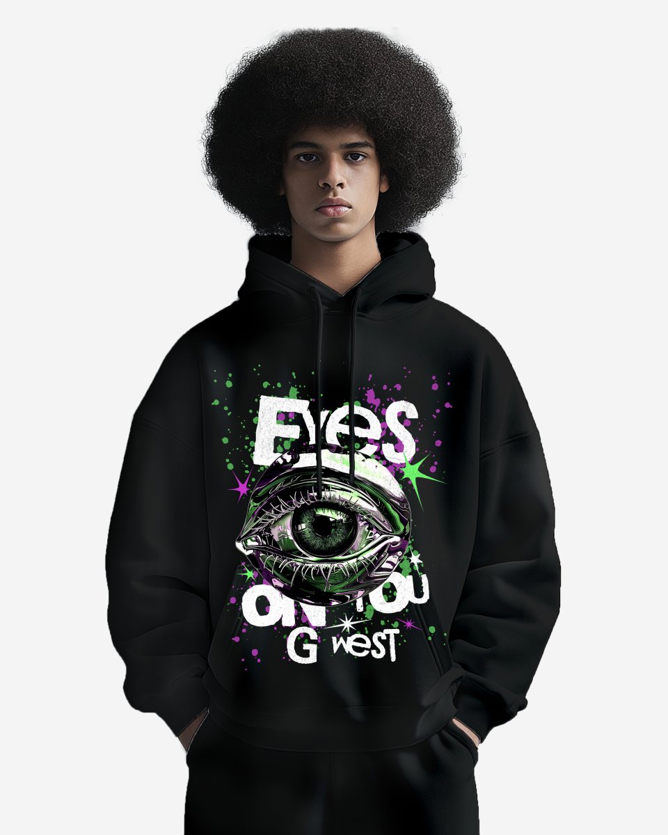 G WEST Eyes On You Oversize Hoodie - G West