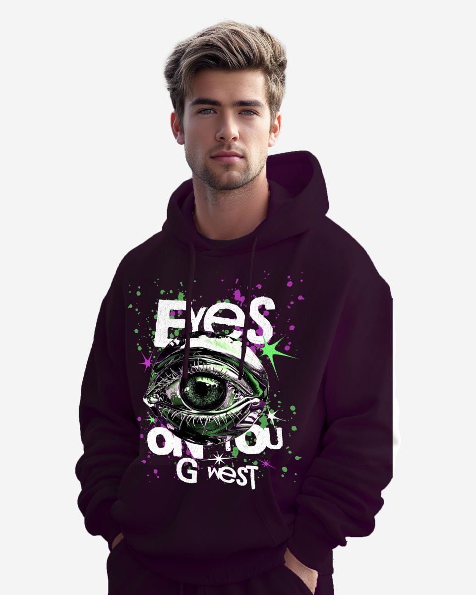 G WEST Eyes On You Oversize Hoodie - G West