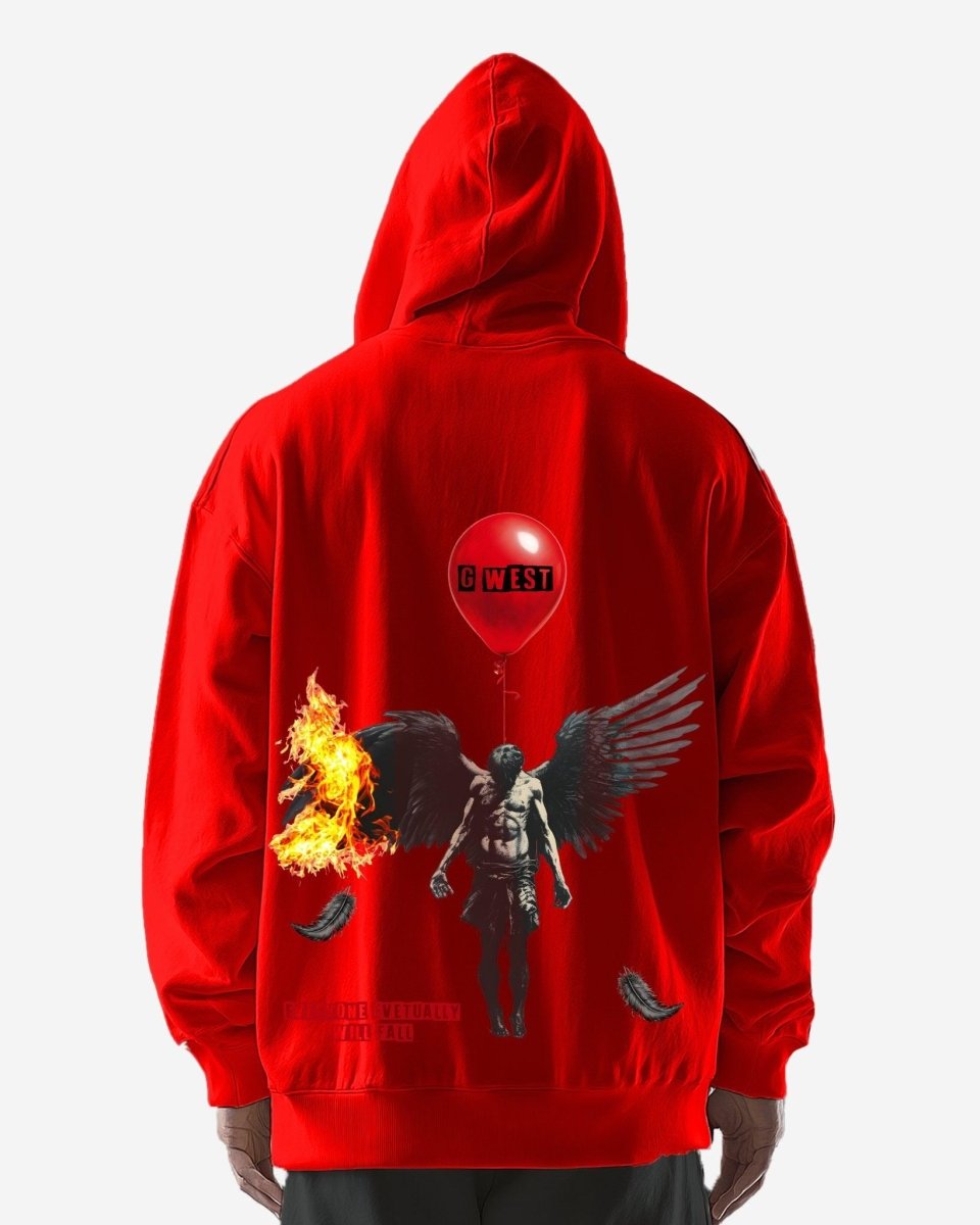 G West Fallen Angel Oversize Hoodie - G West