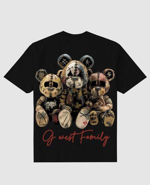 G West Family Black Tee - G West