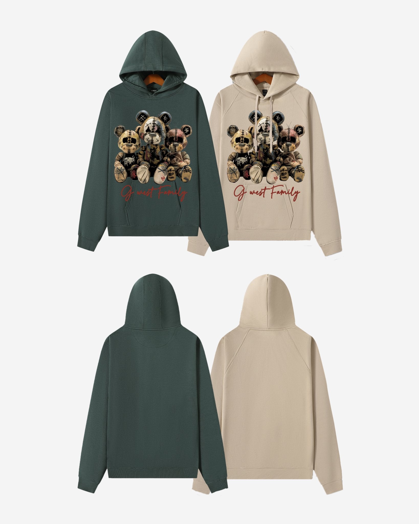 G WEST FAMILY OVERSIZE HOODIE - G West