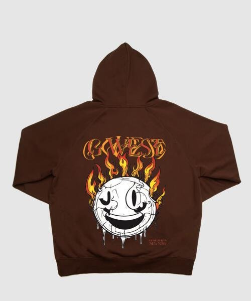 G West Fire Smile Hoodie Mens Style : Gwhlhd9012 - 3 Colors - G West