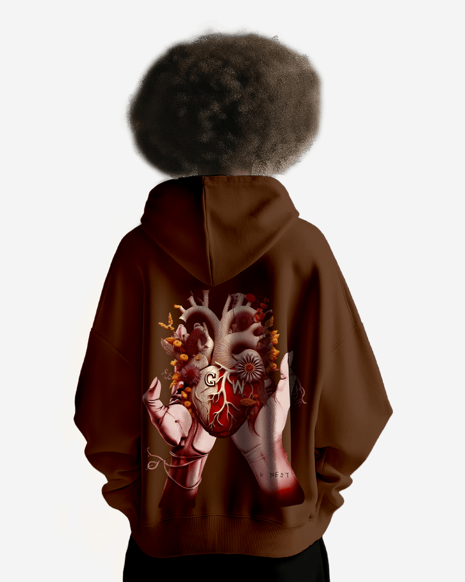 G West Flower Heart Hoodie - 4 Colors - G West