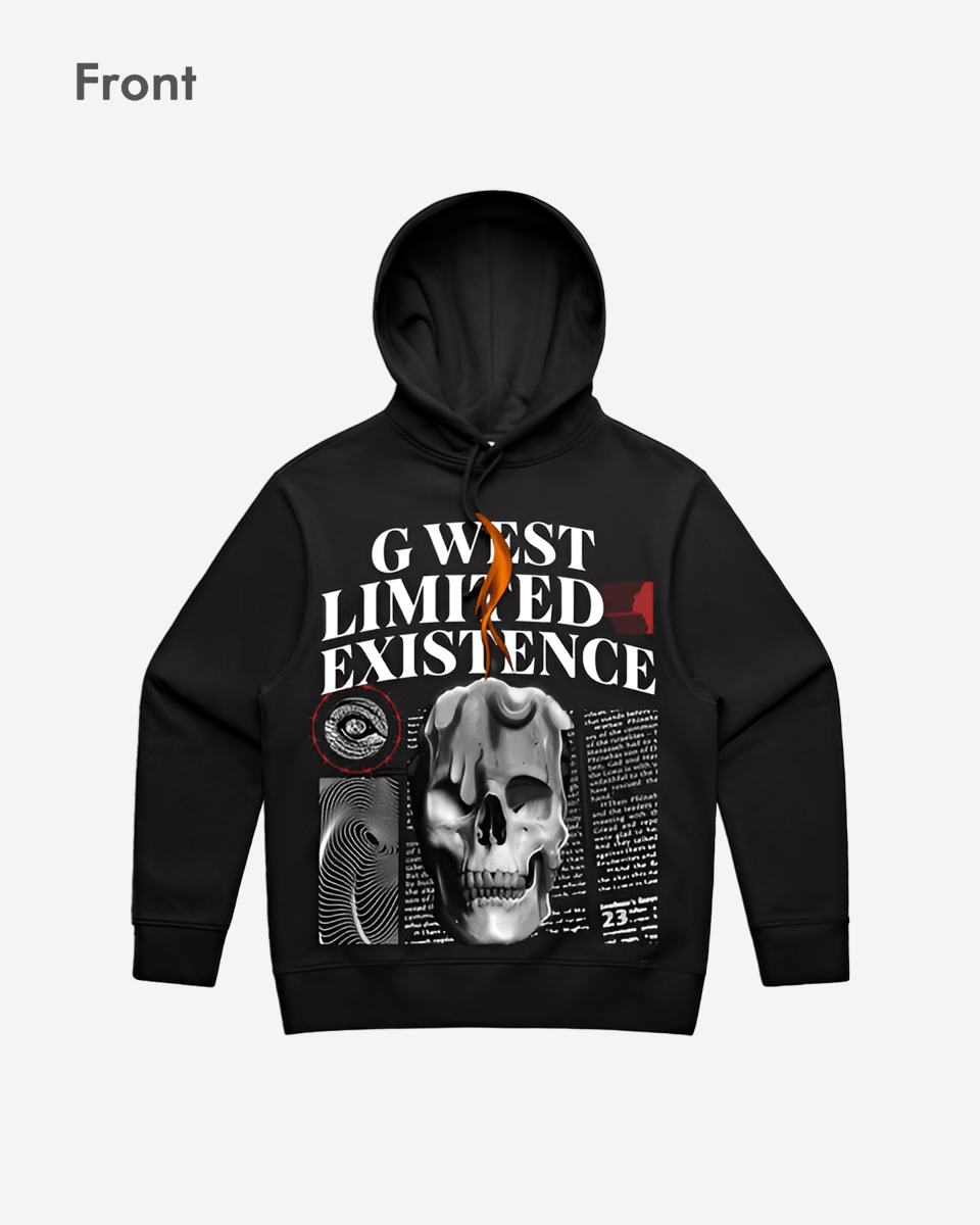 G WEST GHOST CITY HOODIE Big and Tall - G West