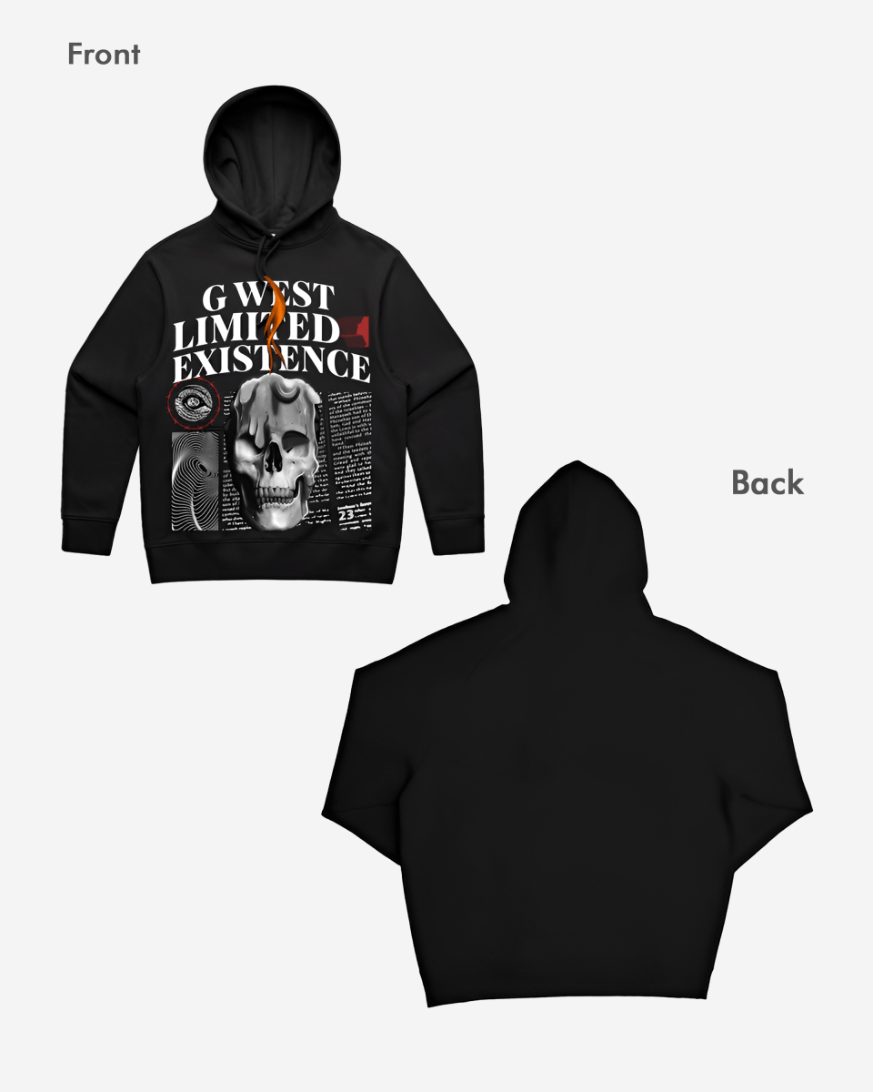 G WEST GHOST CITY HOODIE Big and Tall - G West