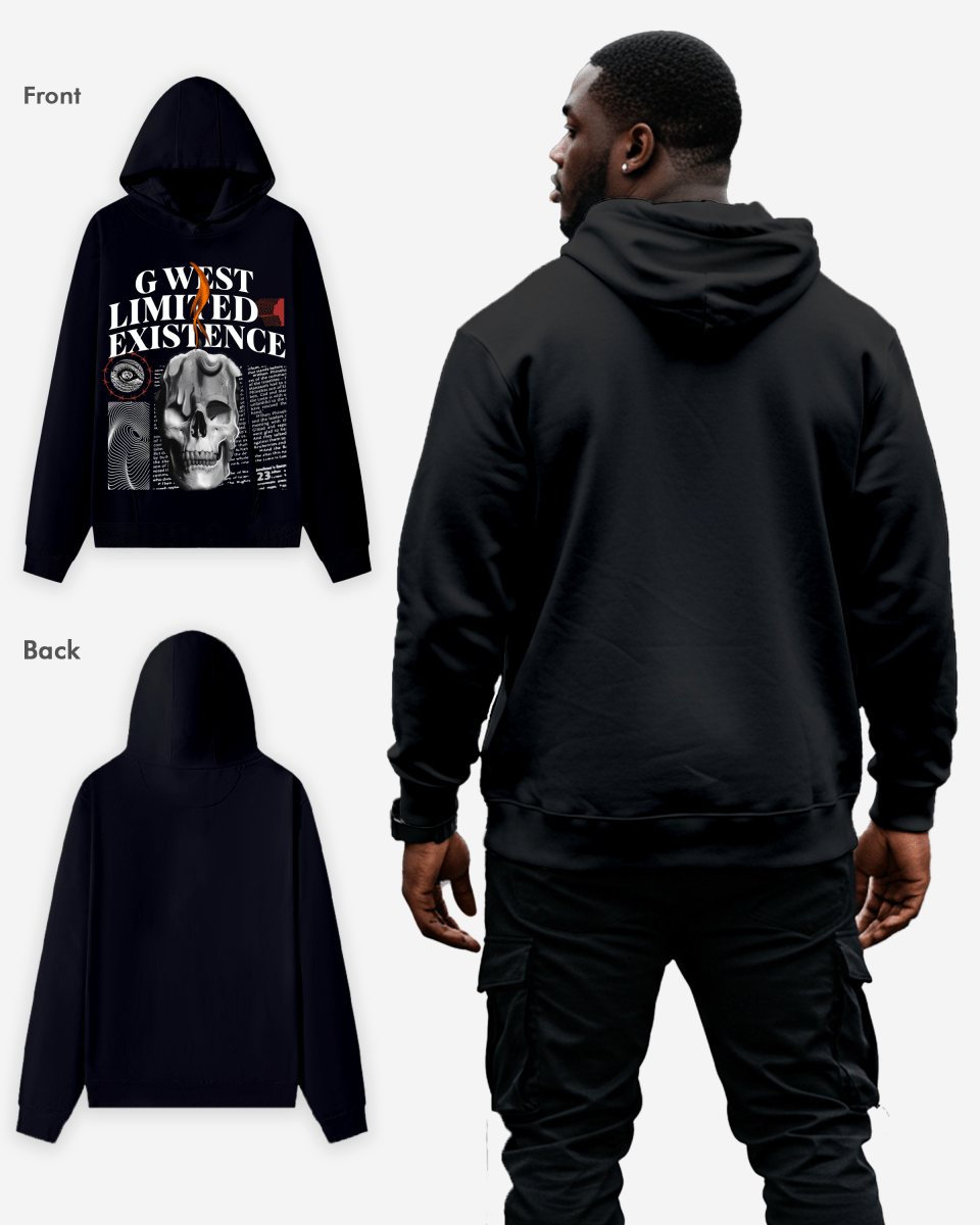 G WEST GHOST CITY HOODIE Big and Tall - G West