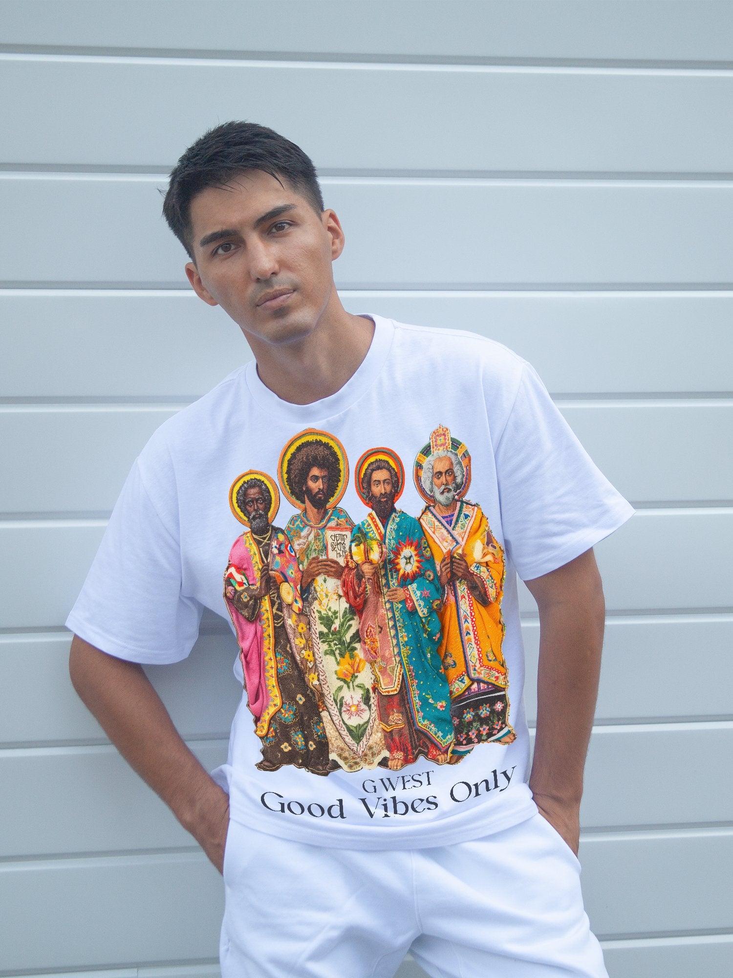 G WEST GOOD VIBES TEE - G West