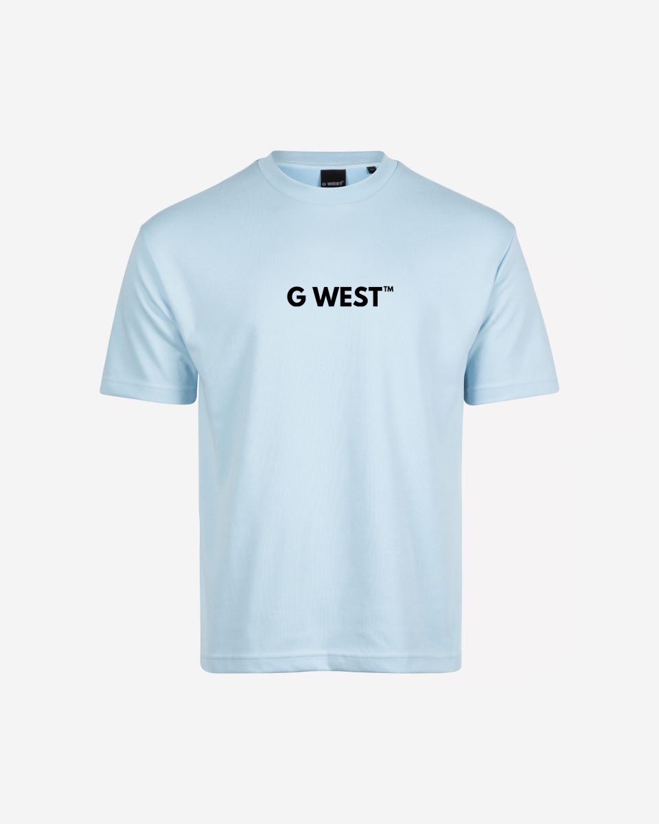 G West Heavyweight Logo Wear Oversized T-Shirt - G West