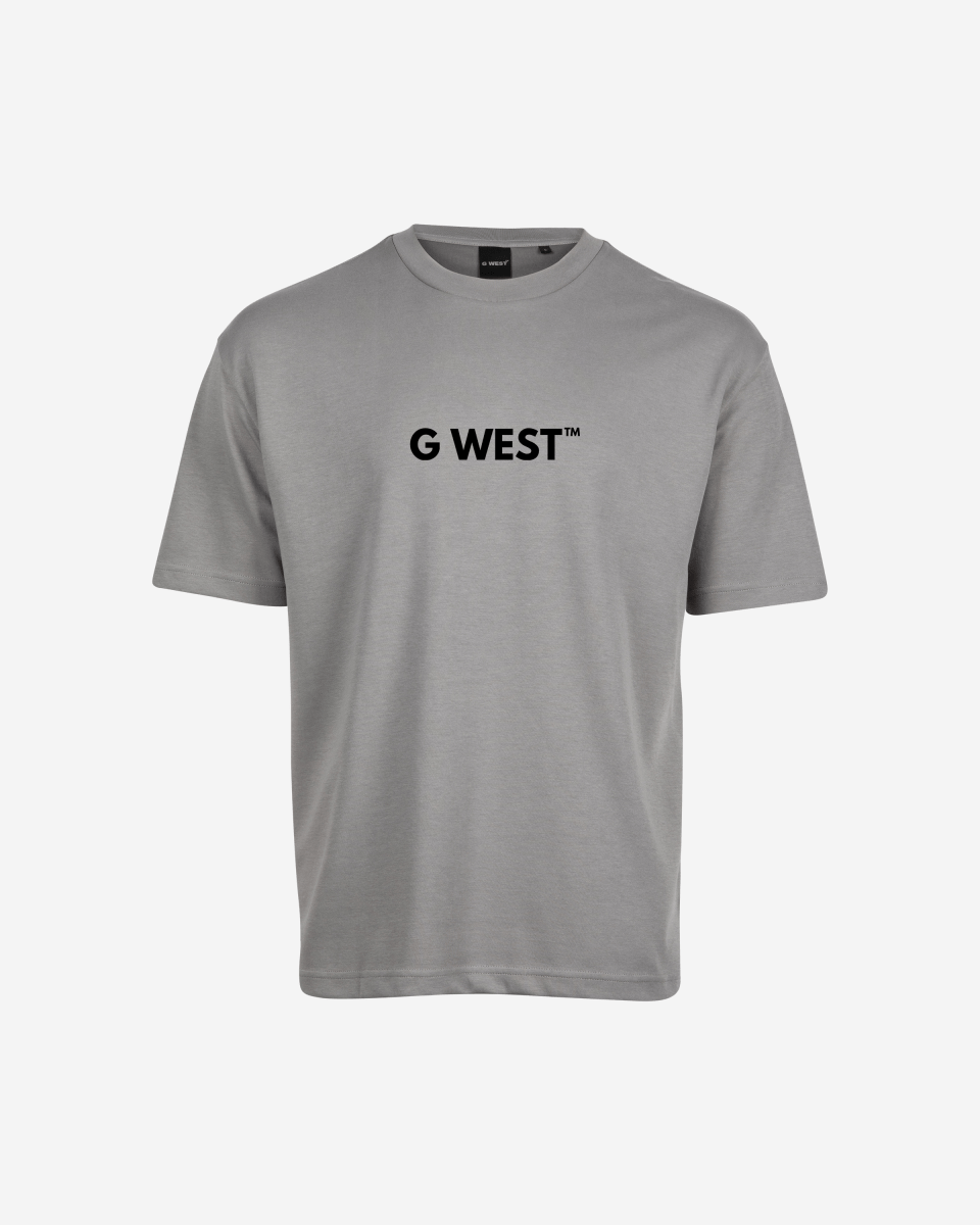 G West Heavyweight Logo Wear Oversized T-Shirt - G West