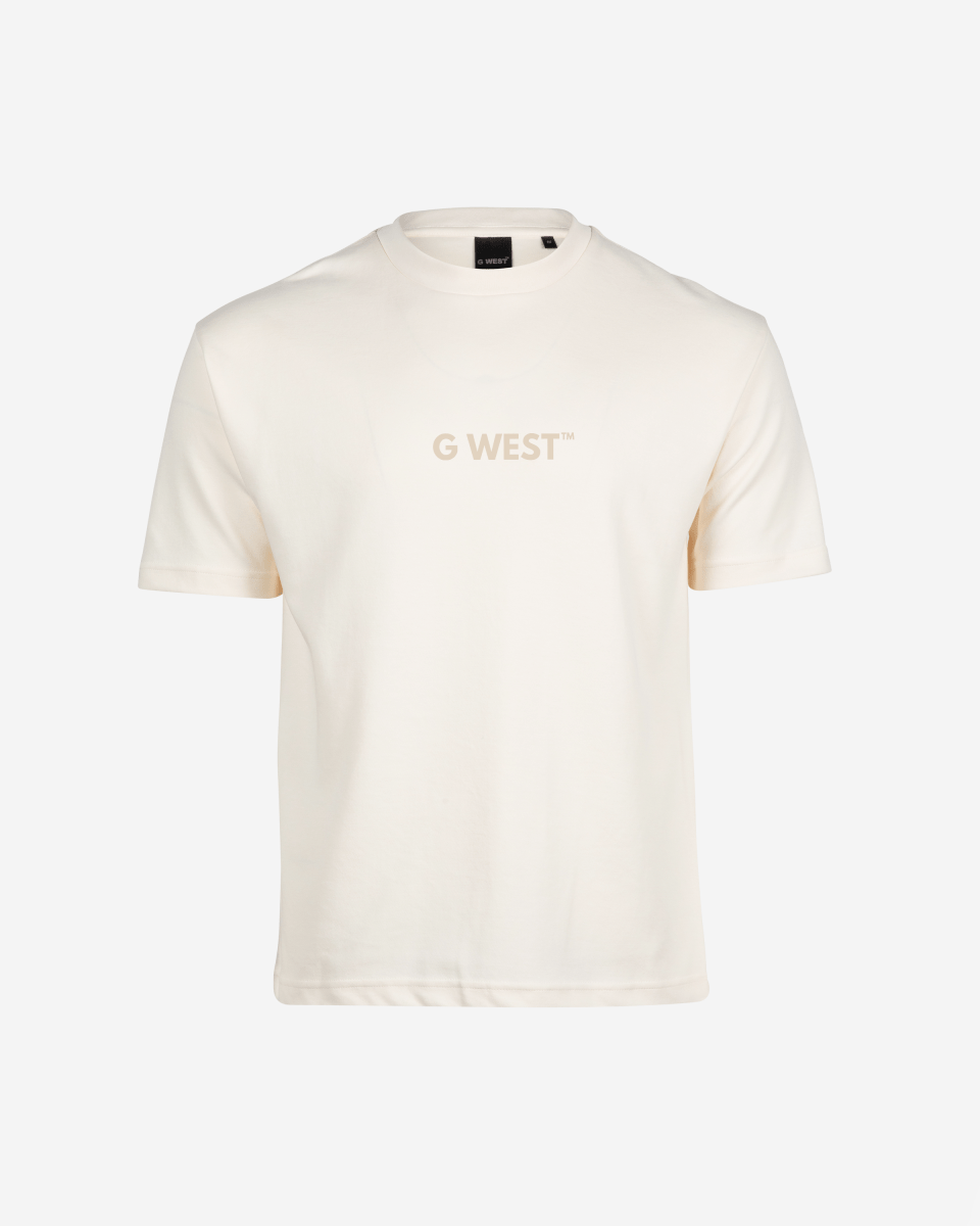 G West Heavyweight Logo Wear Oversized T-Shirt - G West