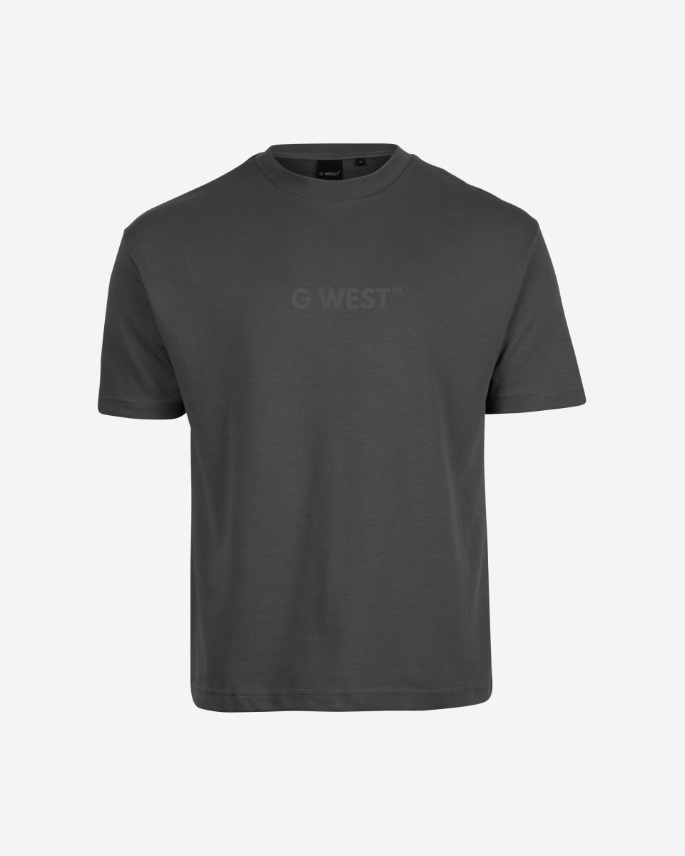 G West Heavyweight Logo Wear Oversized T-Shirt - G West