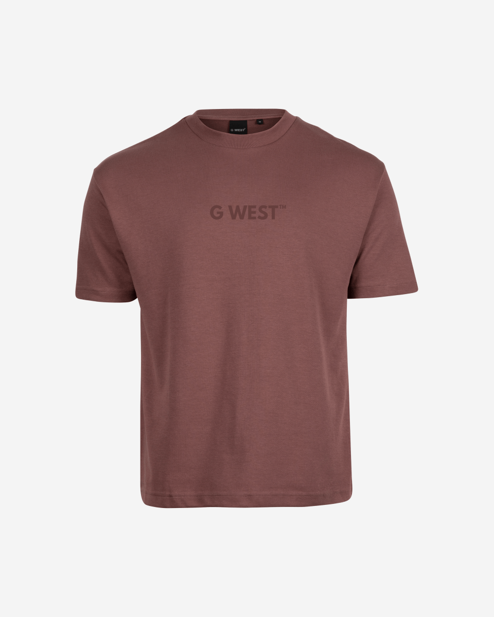 G West Heavyweight Logo Wear Oversized T-Shirt - G West