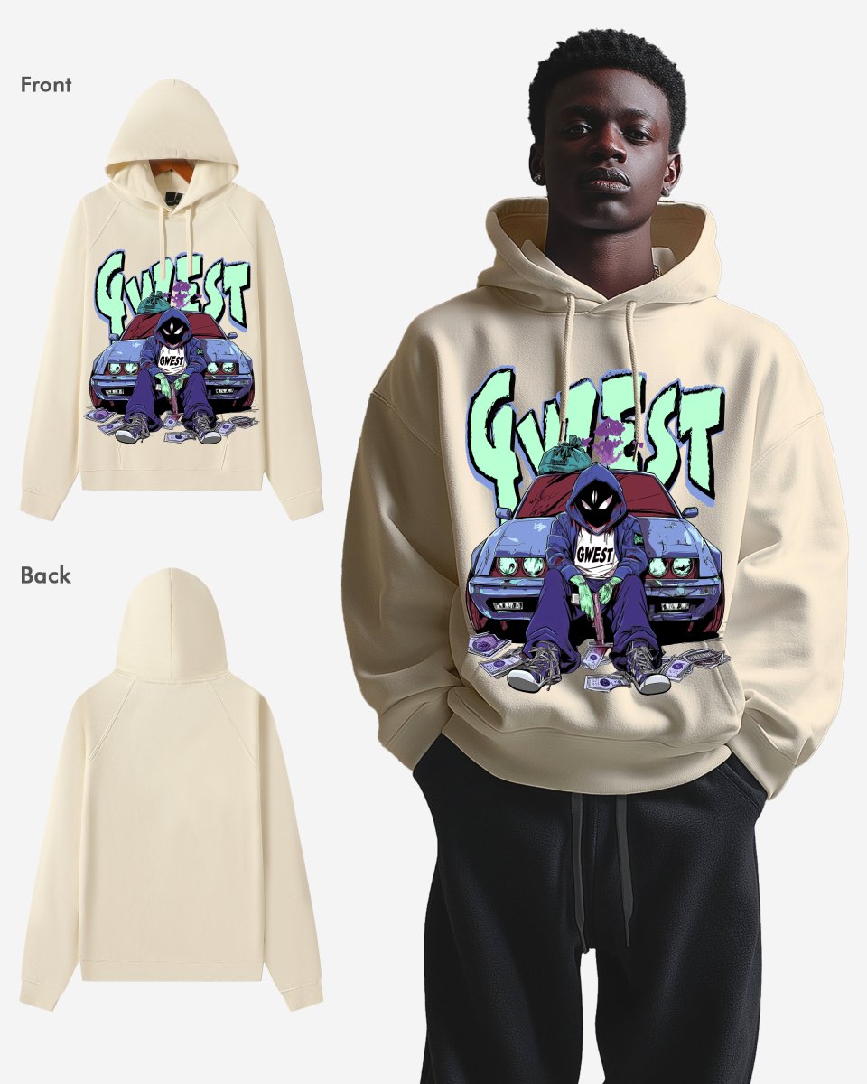 G WEST HEIST OVERSIZE HOODIE - G West