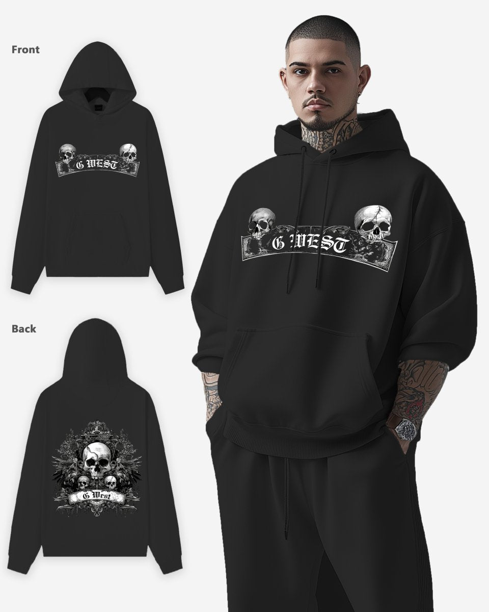 G WEST HELL CITY OVERSIZE HOODIE - G West