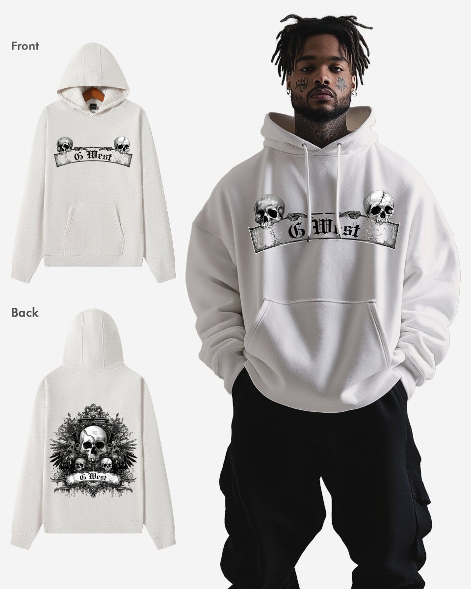 G WEST HELL CITY OVERSIZE HOODIE - G West