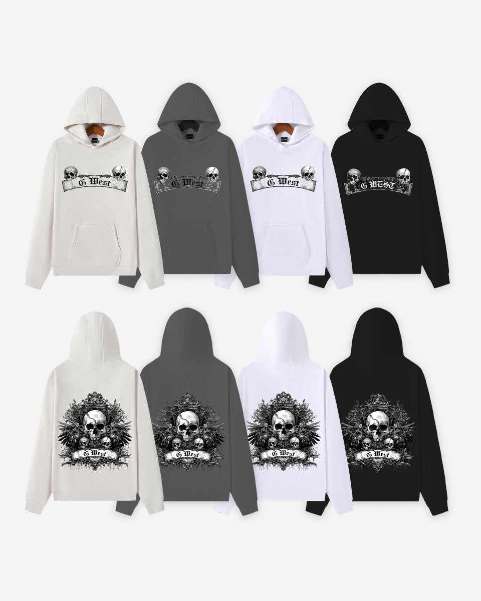 G WEST HELL CITY OVERSIZE HOODIE - G West