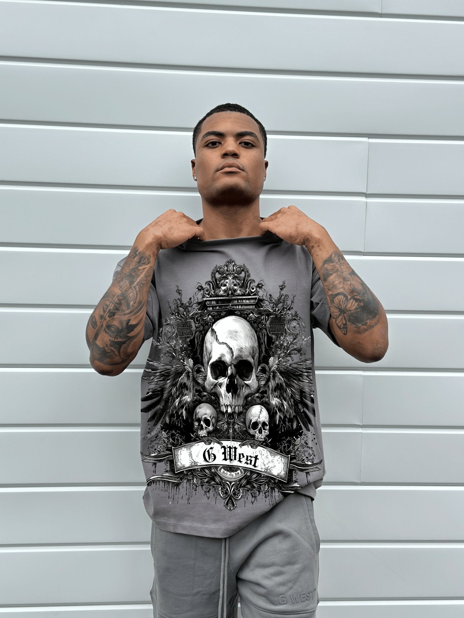 G WEST HELL CITY TEE - G West