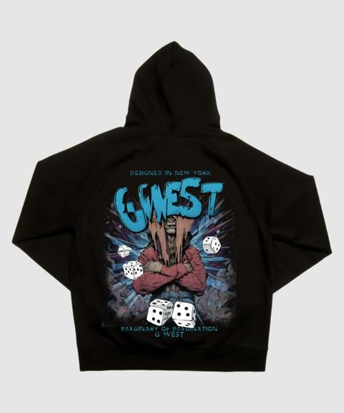 G West Imagine Of Imagination Hoodie : Gwhlhd9028 - 3 Colors - G West