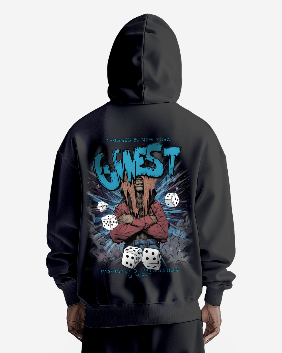 G West Imagine Of Imagination Oversize Hoodie - G West