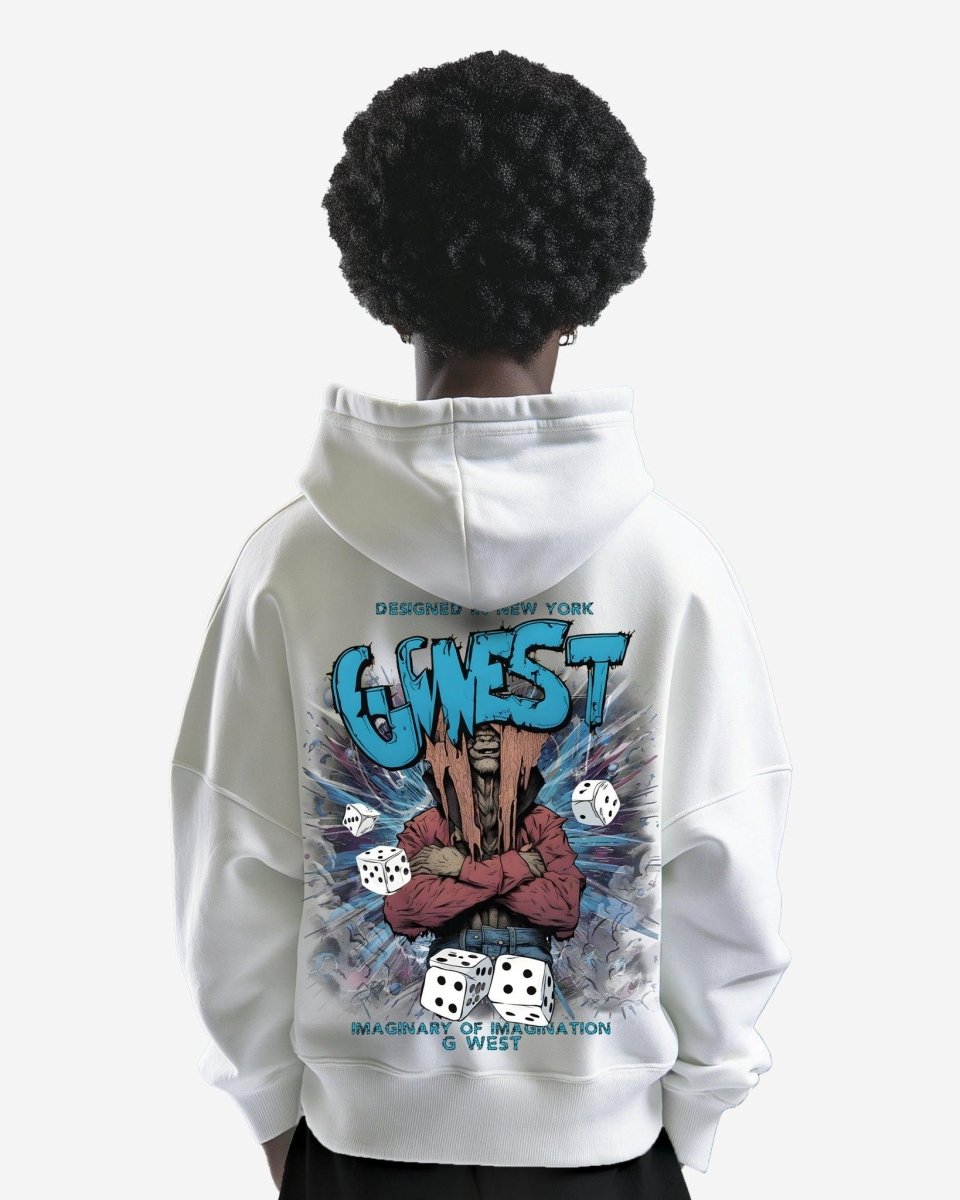 G West Imagine Of Imagination Oversize Hoodie - G West