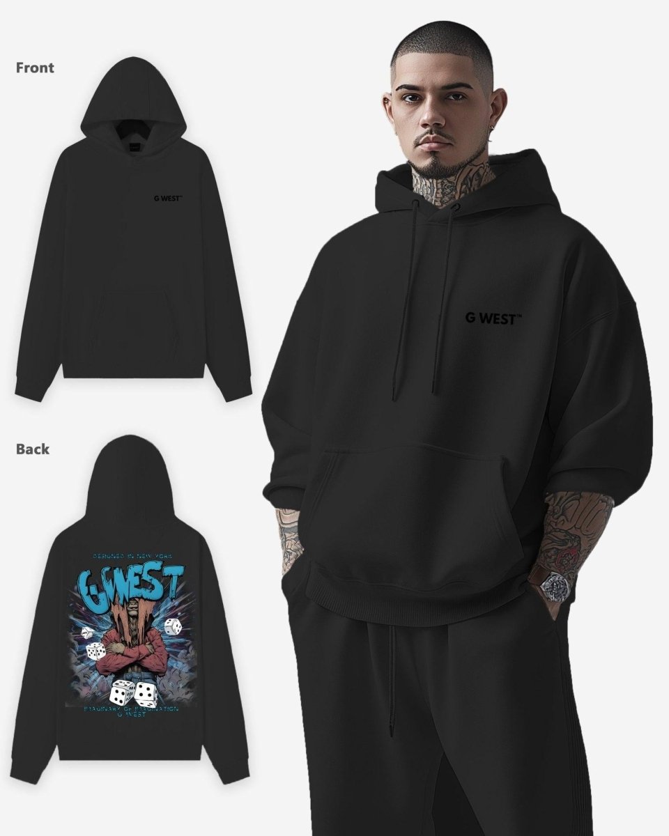 G West Imagine Of Imagination Oversize Hoodie - G West