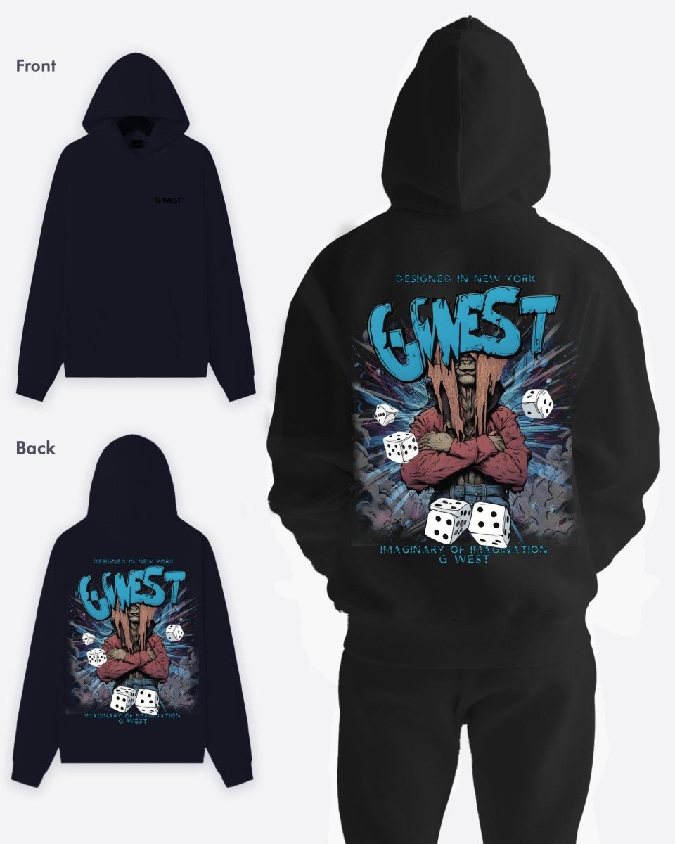 G West Imagine Of Imagination Oversize Hoodie - G West