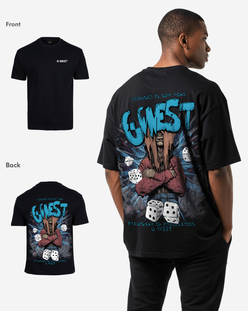 G West Imagine Of Imagination Oversized T Shirt - G West