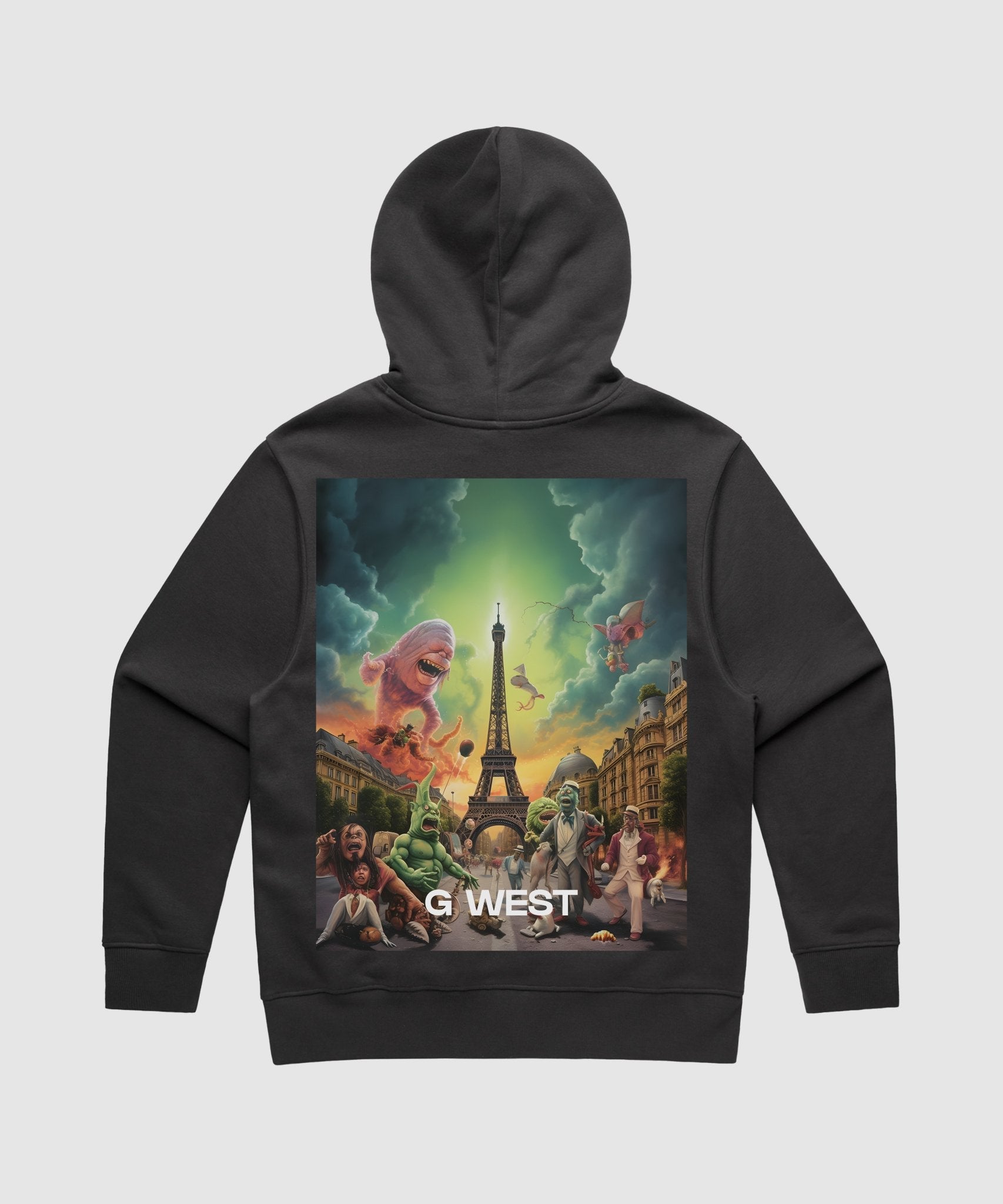 G WEST IN PARIS HEAVY PREMIUM HOODIE - 6 COLORS - G West