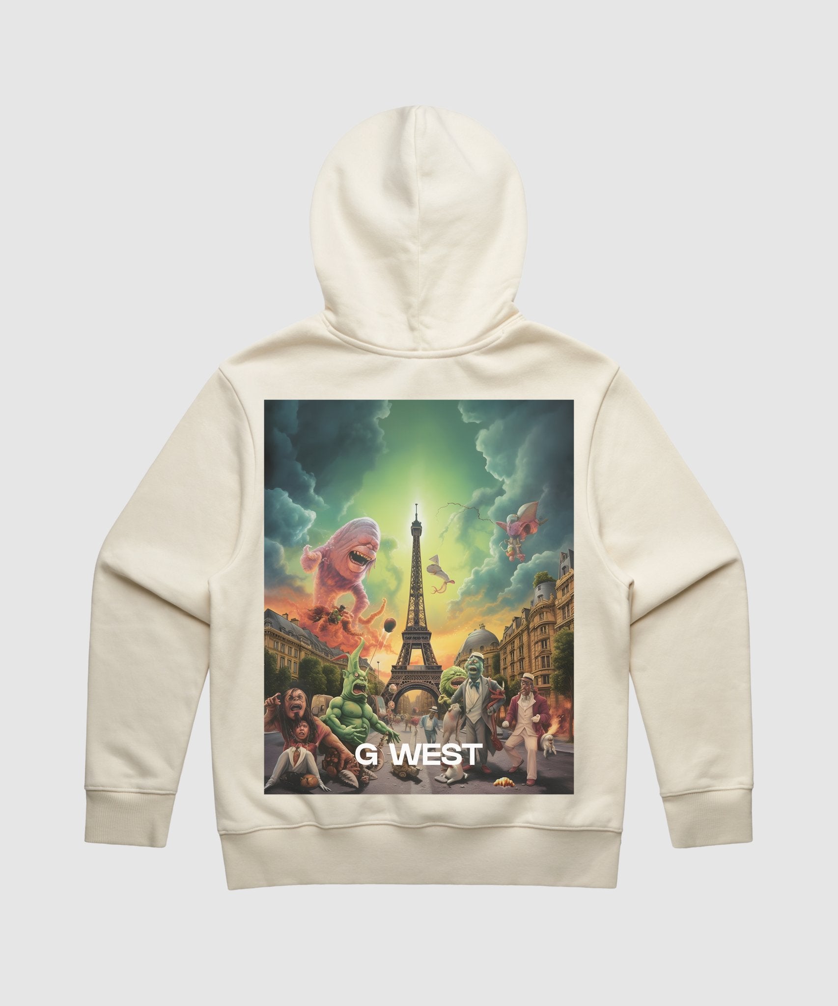 G WEST IN PARIS HEAVY PREMIUM HOODIE - 6 COLORS - G West