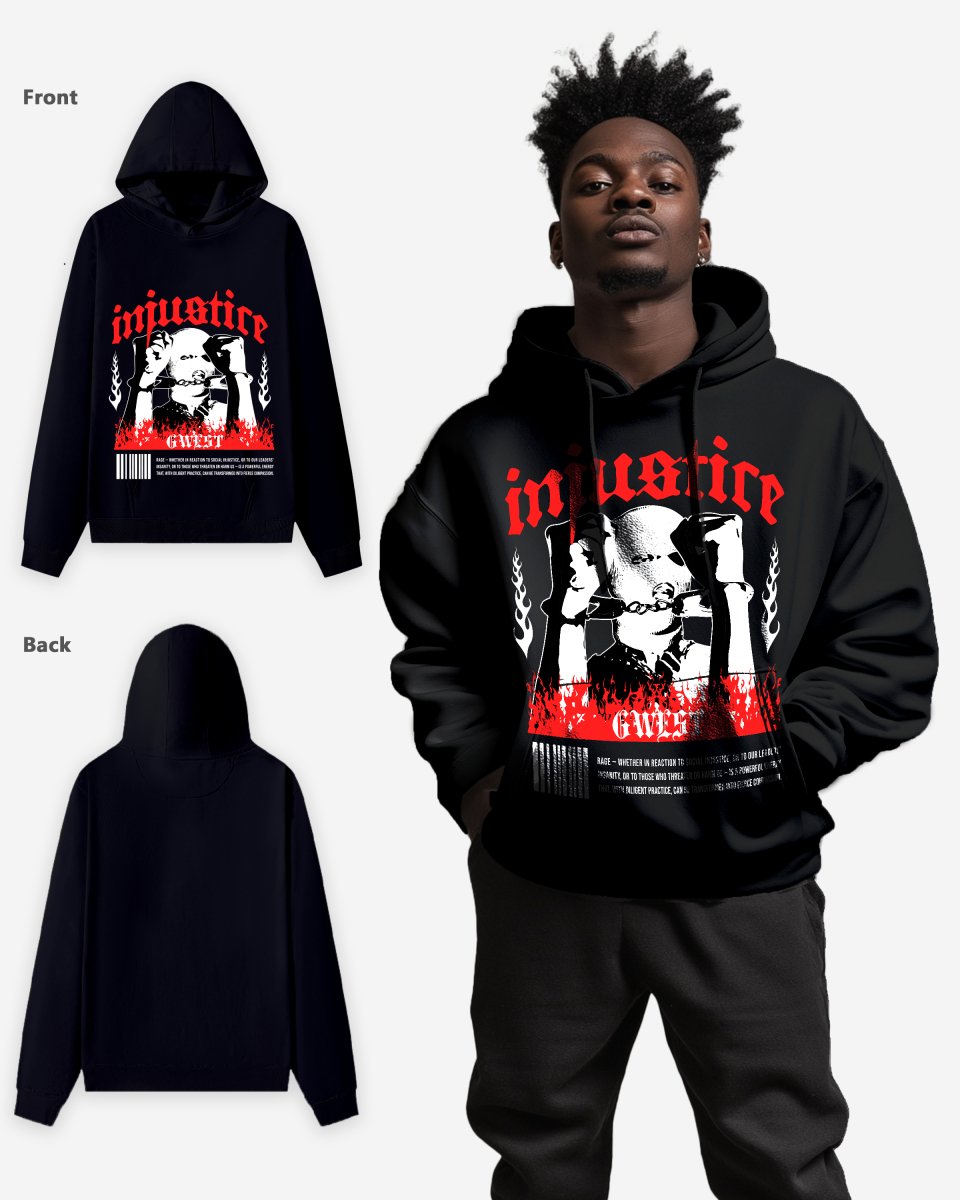 G West Injustice Oversize Hoodie - G West